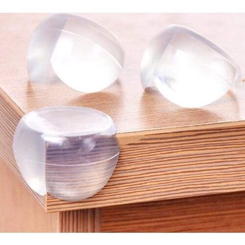 10Pcs/set Baby Safety Transparent Silicone Protector Table Corner Edge Protection Cover Children Security Product Wholesale #TC