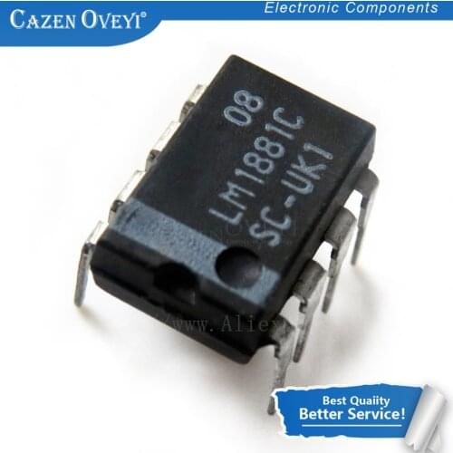 10pcs/lot LM1881N DIP8 LM1881 DIP 1881N DIP-8 1881 new and original IC In Stock