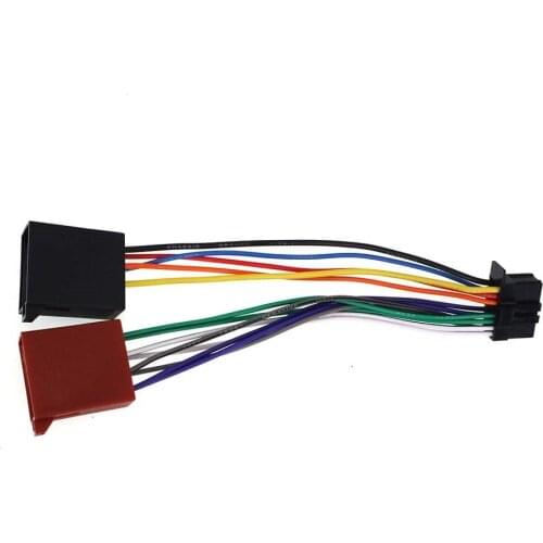 15-107 radio ISO wire cables in a bundle Adapter car connector Adapter plug for PIONEER DEH-series 2010