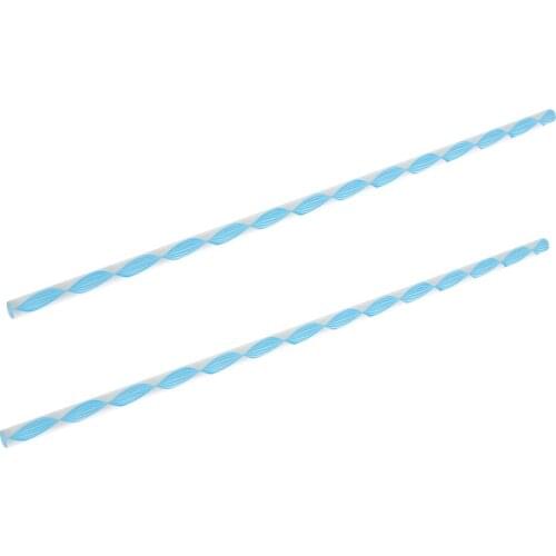 Fielect 2/4pcs Acrylic Rod Plexiglass Twist Rods Height 250/500mm Diameter 6mm Light Blue/Light Purple/Yellow/White Accessories