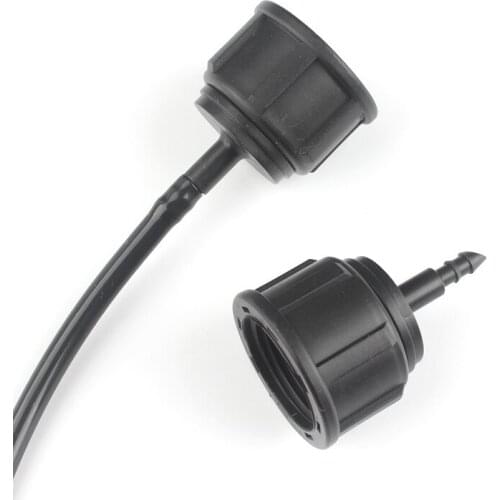 2pcs G1/2'' Female Thread To 4/7mm Hose Quick Connector Micro Spray Accessories Garden Irrigation Supplies Watering Adapter