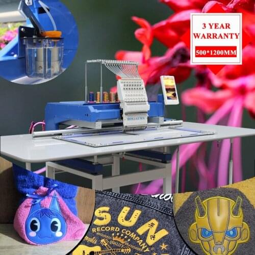 3 Years Quality Warranty!!!Cheap Cost Brother Pr 600 Computer Factory Price for 1 Head Embroidery Machine Dahao 500*1200mm Are