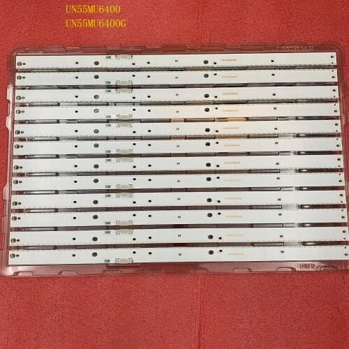 5set=10pcs LED backlight strip for Samsung UN55MU6400 UN55MU6400G UN55MU7600 UN55KU7500 UN55KU7000 UN55KU6500 UN55MU6500