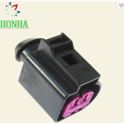 Free shipping 5/10pcs/lot 2 Pin/Way Engine Speaker Sensor Plug Connector 1J0 973 772 wire harness