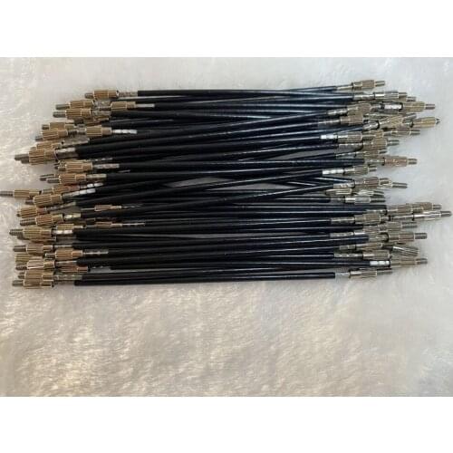 FREE shipping 50x strong high quality Tailgut Steel Core violin bow Tailpiece Fitting Tail Gut 4/4