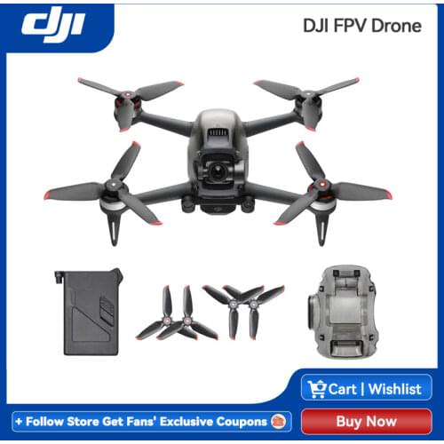 DJI FPV Drone 4K/60fps video compatible with DJI FPV Goggles V2 brand new in stock original