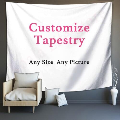 Personality Wall Tapestry Religion Background Room Decor Send Picture Tapestry Modern Wall Carpet Family Photo Wall Hanging