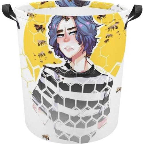 Kai Anderson Bathroom Folding Laundry Basket Room Organizer Storage Laundry Basket Bag Kai Kaianderson Ahscult Ahs Cult