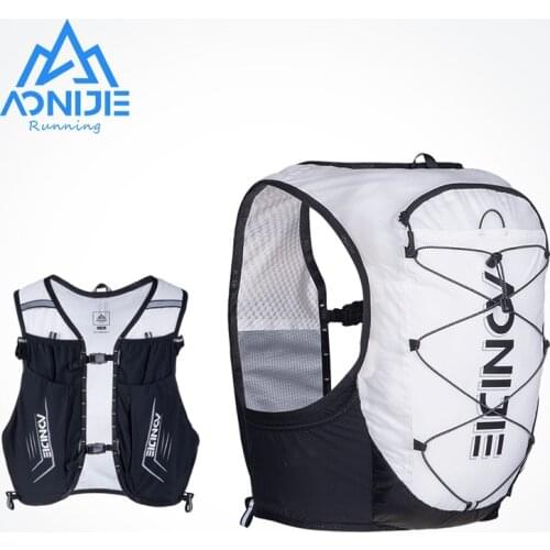 AONIJIE C948 LXL Hydration Backpack 10L Sport Bag Ultralight Marathon Vest with Water Bladder Outdoor Camping Hiking Pack Bag