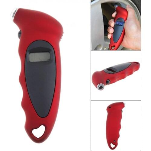 Mini Car Motorcycle Bike Digital Tire Gauge Tire Diagnostic LCD Display Universal Car Digital Tire Pressure Tool Gauge