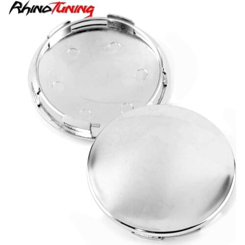 Set Of 1 Car Wheel Center Hub Caps 68mm /62mm/ Silver ABS Rim Refit Dust-Proof Cover Auto Accessories