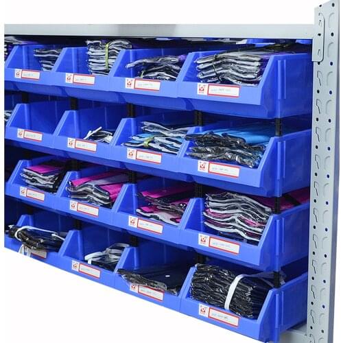1Pc Garage Rack Screw Tool Organiser Storage Box Workshop Organizer Components Box Thickened Combined Part Random Storage Box