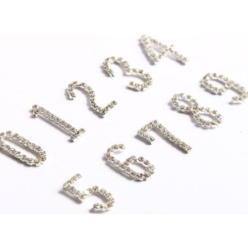 Rhinestone button 31mm rhinestone letters for DIY crafts invitation 10PCS/lot(BTN-5426)