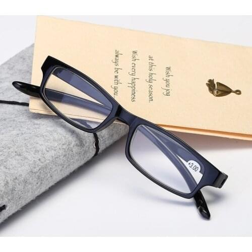 Ultralight Anti-fatigue Reading Glasses Neck Hanging Presbyopia Glasses Square Design Spectacles Eyeglasses Men Women Oculos Gaf