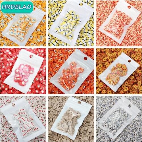 10g/bag DIY Cartoon Doll Animals Slices Decor Additives For Slimes Filler Supplies Charms Clay Accessorie For Nail Art Toys Gift