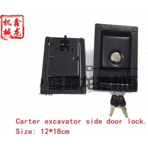 Excavator accessories, forklift parts, door lock