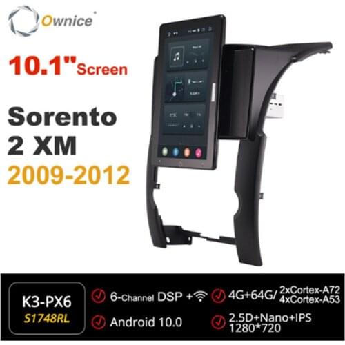 Ownice 10.1 Inch Android 10.0 Car Radio for Kia Sorento 2 XM 2009 2010 2011 GPS Multimedia head Unit Stereo Player Rotatable