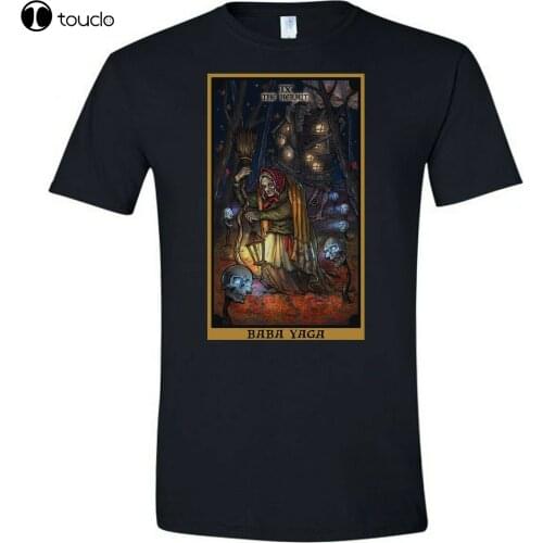 Baba Yaga The Hermit Tarot Card Shirt Slavic Pagan Witch Clothing Wiccan Gift