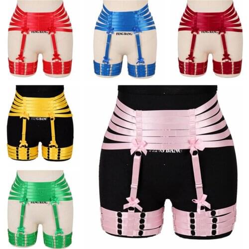 Bondage Punk Sword Belt Waist Garters Handmade Straps Body Sexy Leg Lingerie Suspenders Harness Stockings Belts For Women
