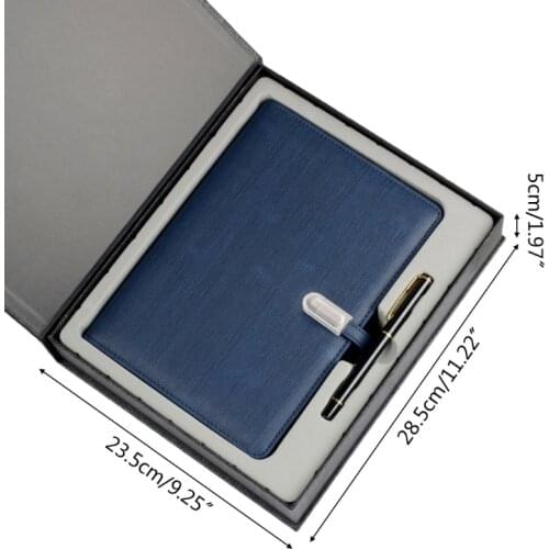 Wireless Charging Notebook Notepad 8000mAh Power Supply 16G U Disk Power Bank 1XCB