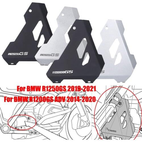 For BMW R1200GS LC ADV R1250GS R1200R R1200RS R1250RS Motorcycle Starter Protector Guard Cover Motor Guard Black Silver CNC