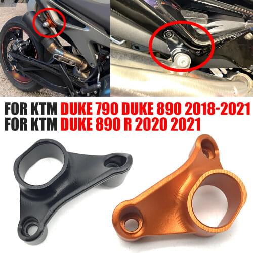 For KTM DUKE790 DUKE 790 2018 - 2021 2019 2020 Motorcycle Exhaust Pipe Bracket Fixed Ring Support Holder Protection Accessories