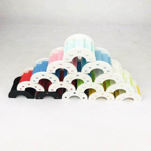 Natural Wooden Hamster Rainbow Bridge Ladder Seesaw Small Animal Climbing Physical Training Toy Small Pet Supplies Accessories