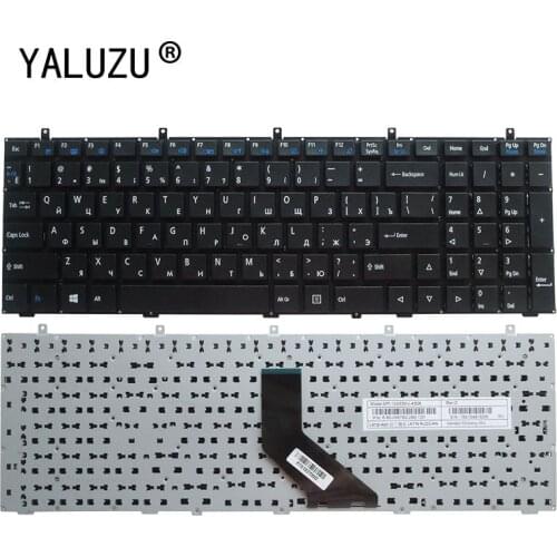 YALUZU New RU FOR CLEVO W370ET W350ET W370SK W350ST SK W355ST W370ST W355 W370 W670SC W670SR W350SS Russian Laptop Keyboard