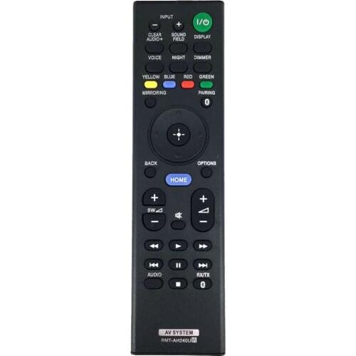 New RMT-AH240U Remote Control replace For Sony AV System HT-XT2 HT-NT5 SA-NT5 HT-CT800 HT-CT790 SA-CT790 2.1 Channel Sound Bar