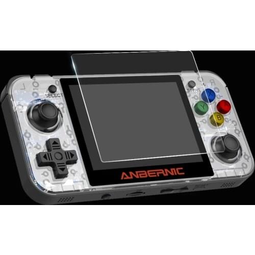 Tempered Glass Film Glass Screen for RG350 Retro Game Console film accessories Screen Protector for RG350M RG350P RG350