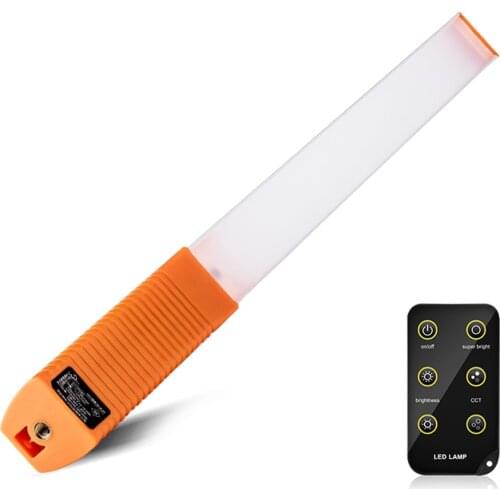 Camera Light Handheld Portable LED Video Light Wand with Carrying Bag IR Remote Control USB Rechargeable Ice Light Photography