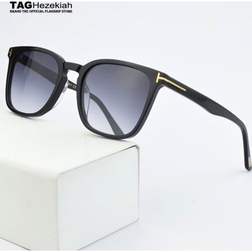 2021 new retro sunglasses men women TF5065 acetate frame Luxury Brand design Sun glasses driving Goggles UV400 vintage sunglass