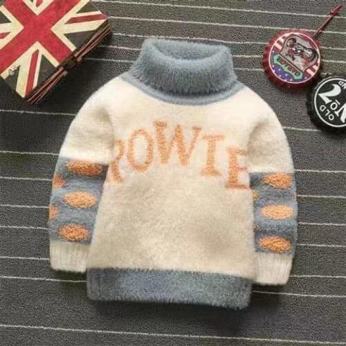 Boys Sweater Kids Outwear Tops Jackets 2021 Princess Fleece Thicken Warm Winter Autumn Costume Teenage Children Clothing