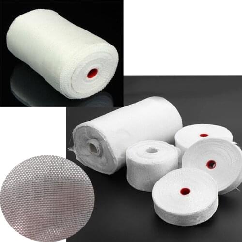 Fiberglass Cloth Tape E-Glass 2" wide 16 Yards (5cmx 15m) Glass Fiber Plain Wea