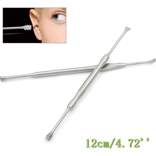 Stainless steel earpick Top Selling Earpick wax remover curette cleaner health care tool ear 1pc