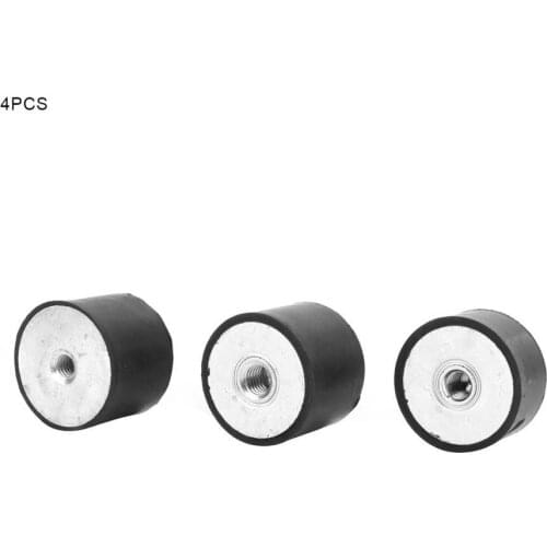 4pcs Female Thread Rubber Mount Anti Vibration Bobbin Isolator Damper