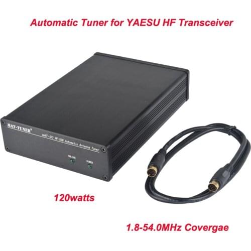 MAT-30 HF SSB 1.8-54.0MHz 0.1-120Watt Automatic Tuner HF for Yaesu HF Transceiver FC-30,FC-40,FC-50,FT-100 FT-857D FT-897D/450D