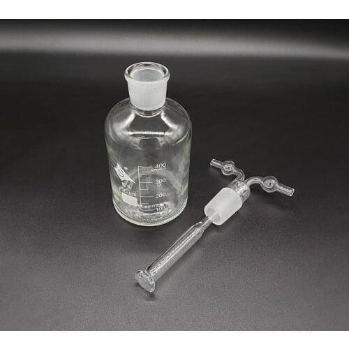 Monteggia gas washing bottle ,Capacity 500ml,Lab Glass Gas Washing Bottle muencks,Shisha hookah