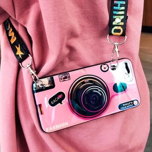 3D Retro Camera Bluray Strap Holder Stand Silicon Cover for Samsung J3 J6 J7 J8 2018 J330 J530 J730 J2Pro j2 prime Phone case