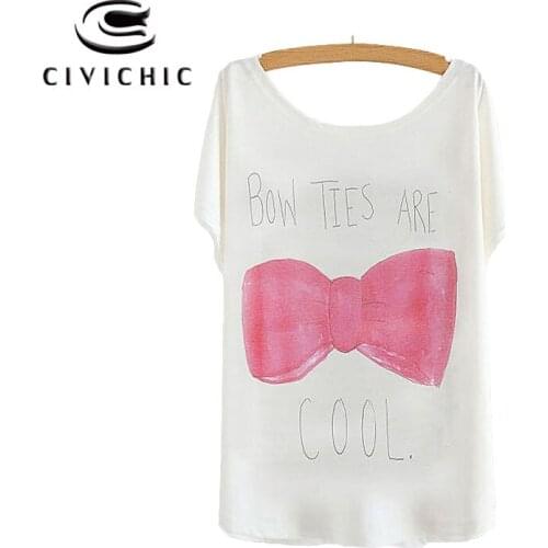 CIVICHIC Women's Short T-shirts