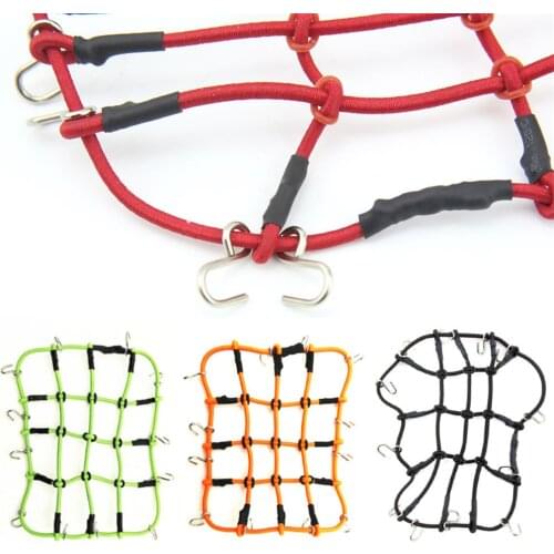 RCTOYFUN RC Car 1:10 Elastic Luggage Net Appearance Accessories For Axial SCX10 90046 Tamiya CC01 RC4WD D90 D110 Traxxas TRX-4