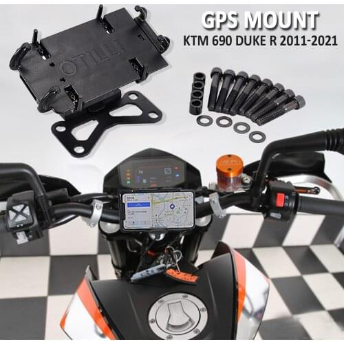 NEW Motorcycle Navigation Bracket Mobile Phone GPS Plate Bracket Support Phone Holder FOR 690 Duke /R 2011-2021