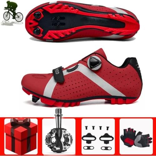 Self-Locking Cycling Shoes Men Bike Sneakers Women Sapatilha Ciclismo MTB Sport Professional Lightweight Racing Bicicleta