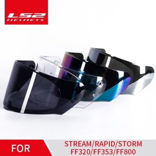 Original LS2 ff328 helmet visor shiled suitable for LS2 FF320 FF800 FF353 model helmets lens
