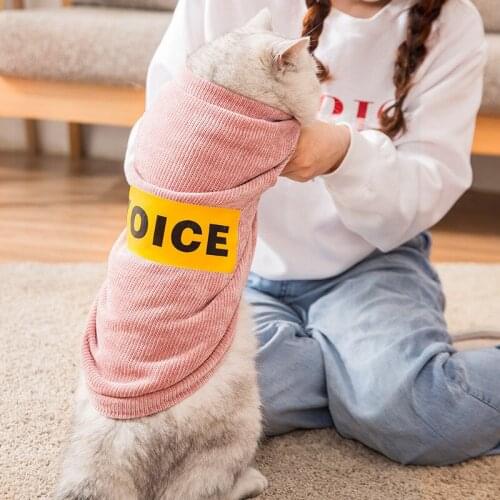 PETCIECLE Pet Clothing Teddy Pomeranian Bichon Dog Autumn And Winter Comfortable Red Chenille Love Sweater Dog Clothes