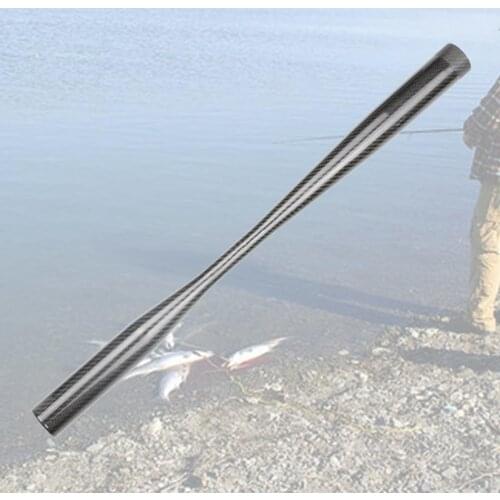 Carbon Fiber Fishing Rod Grip Reel Seat Integrated Building Handle Accessory