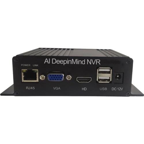 AI DeepinMind NVR 2ch Screening Management System Network Video Recorder (It should be working with our TG8256A)