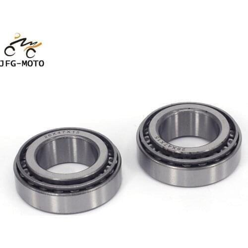 Motorcycle 30*51*15 + 30*55*17 Steel Tapered Roller Bearings For HONDA CR125R 1995 1996 1997 CR250R 1995 1996