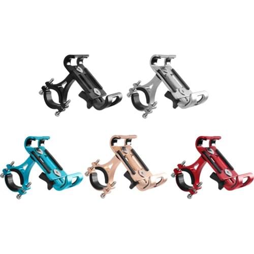 Rotatable Anti-slip MTB Bike Mobile Phone Rack Holder Motorcycle Bicycle Handlebar Aluminum Alloy GPS Mount Phone Support