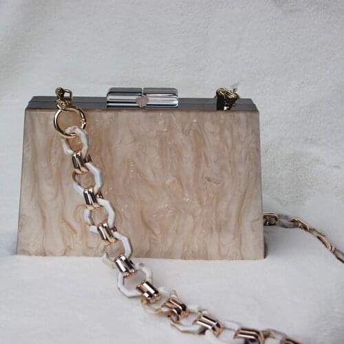 Womens Evening Clutch Bags Acrylic Shoulder Bags Wedding Purse and Handbag Luxury Design